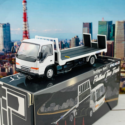 PEAKO 1/64 Y.E.S. Flatbed Tow Truck 63502