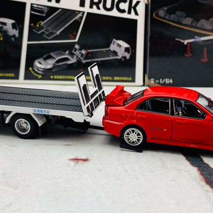 PEAKO 1/64 Y.E.S. Flatbed Tow Truck 63502