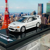 HOBBY JAPAN 1/64 Mitsubishi Lancer GSR Evolution IV CN9A Steel Silver HJ641011S