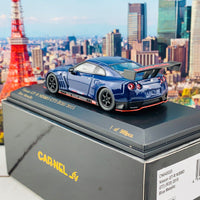 CAR-NEL 1/64 Nissan GTR Nismo GT3 R35 2015 Blue Metallic CN640020