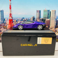 CAR-NEL 1/64 Lamborghini Centenario Violet CN640026