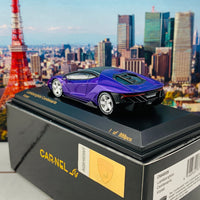 CAR-NEL 1/64 Lamborghini Centenario Violet CN640026