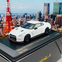 CAR-NEL 1/64 Nissan GTR Nismo N Attack Package R35 2015 Pearl White CN640017