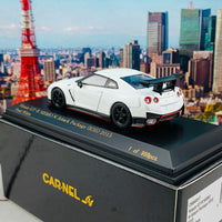 CAR-NEL 1/64 Nissan GTR Nismo N Attack Package R35 2015 Pearl White CN640017