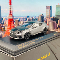 CAR-NEL 1/64 Lexus RC F "F 10th Anniversary" 2018 Matt Marcury Grey Mica CN640031