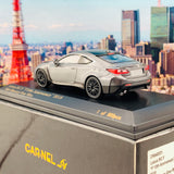 CAR-NEL 1/64 Lexus RC F "F 10th Anniversary" 2018 Matt Marcury Grey Mica CN640031