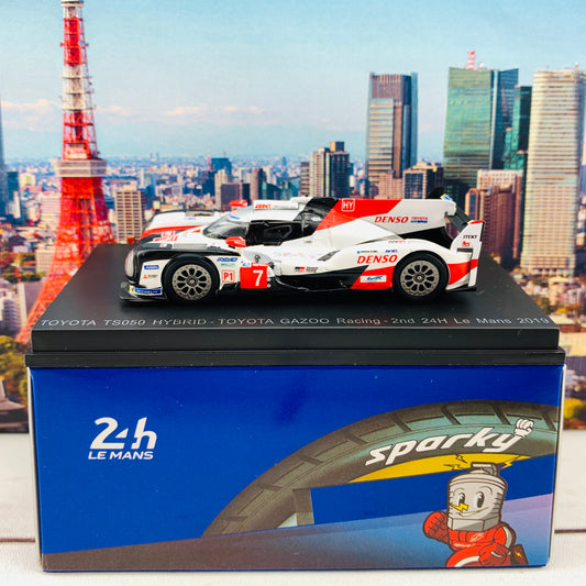 Sparky 1/64 TOYOTA TS050 HYBRID No.7 TOYOTA GAZOO Racing 2nd 24H Le Mans 2019 M. Conway - K. Kobayashi - J. M. López Y138