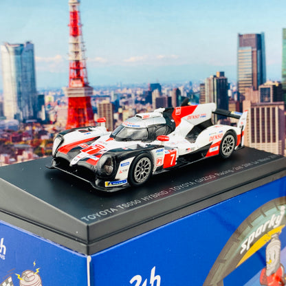 Sparky 1/64 TOYOTA TS050 HYBRID No.7 TOYOTA GAZOO Racing 2nd 24H Le Mans 2019 M. Conway - K. Kobayashi - J. M. López Y138