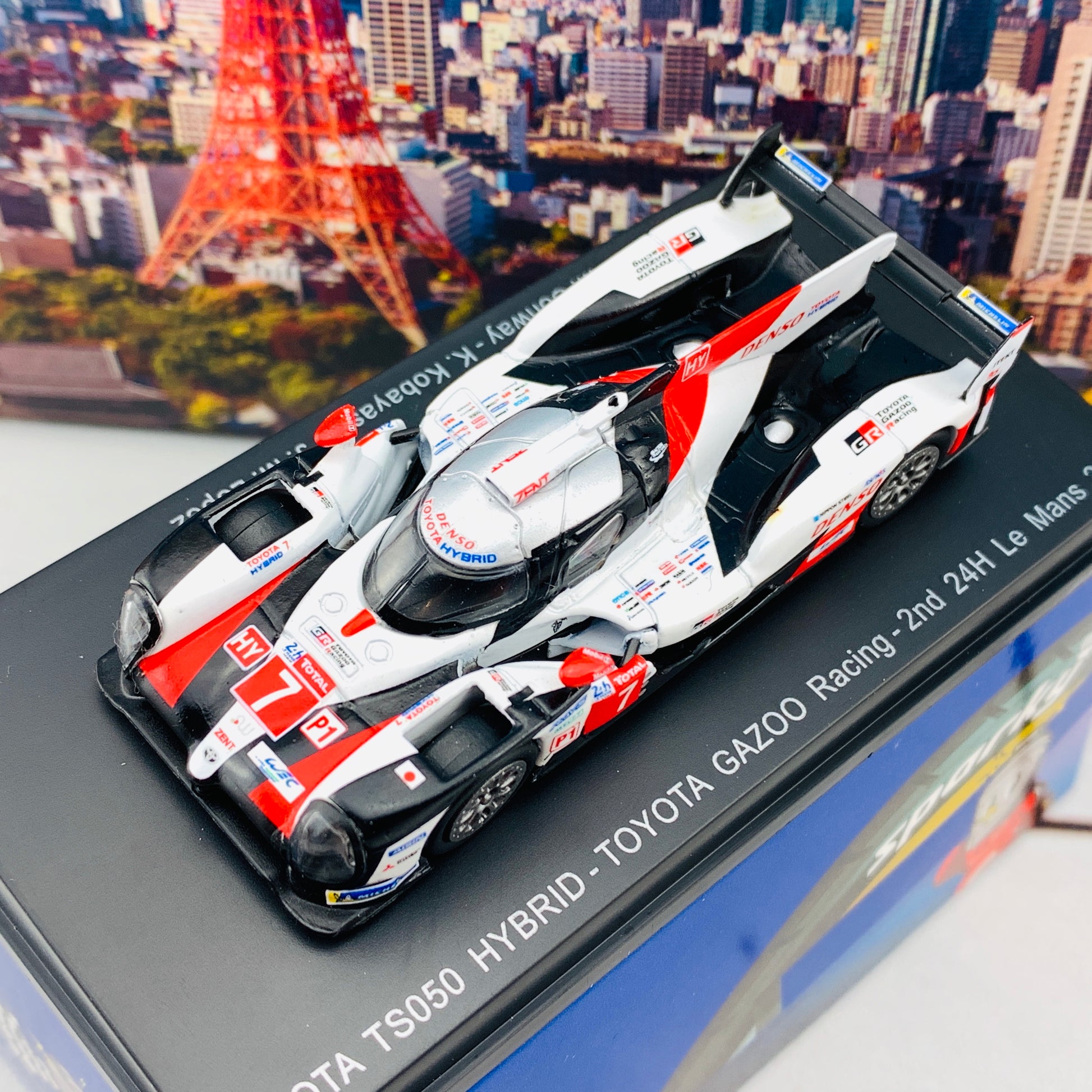 Sparky 1/64 TOYOTA TS050 HYBRID No.7 TOYOTA GAZOO Racing 2nd 24H Le Mans 2019 M. Conway - K. Kobayashi - J. M. López Y138