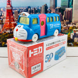 Dream TOMICA 158 Doraemon 50th Anniversary Wrapping Bus