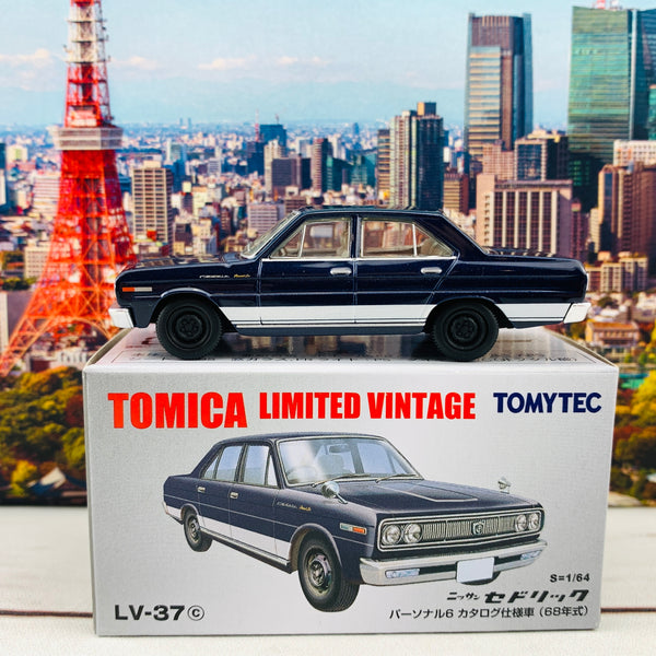 Tomytec Tomica Limited Vintage Neo 1/64 Nissan Cedric Navy LV-37c