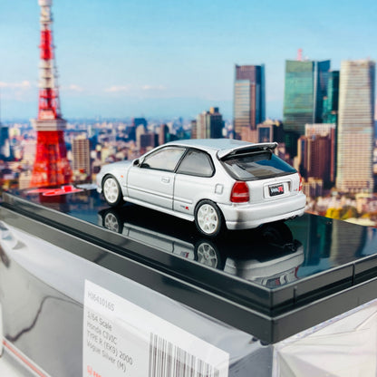 HOBBY JAPAN 1/64 Honda Civic TYPE R EK9 2000 VOGUE SILVER HJ641016S