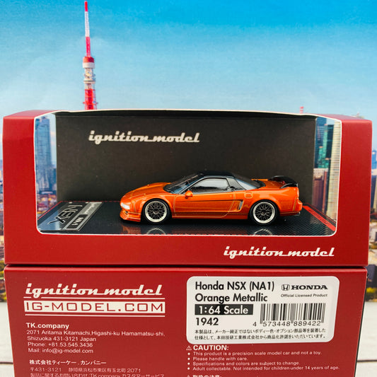 Ignition Model 1/64 Honda NSX (NA1) Orange Metallic IG1942