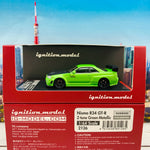 Ignition Model 1/64 Nismo R34 GTR Z-tune Green Metallic IG2126