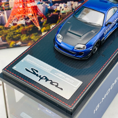 Ignition Model 1/64 Toyota Supra JZA80 RZ Blue Metallic GReddy IG2239