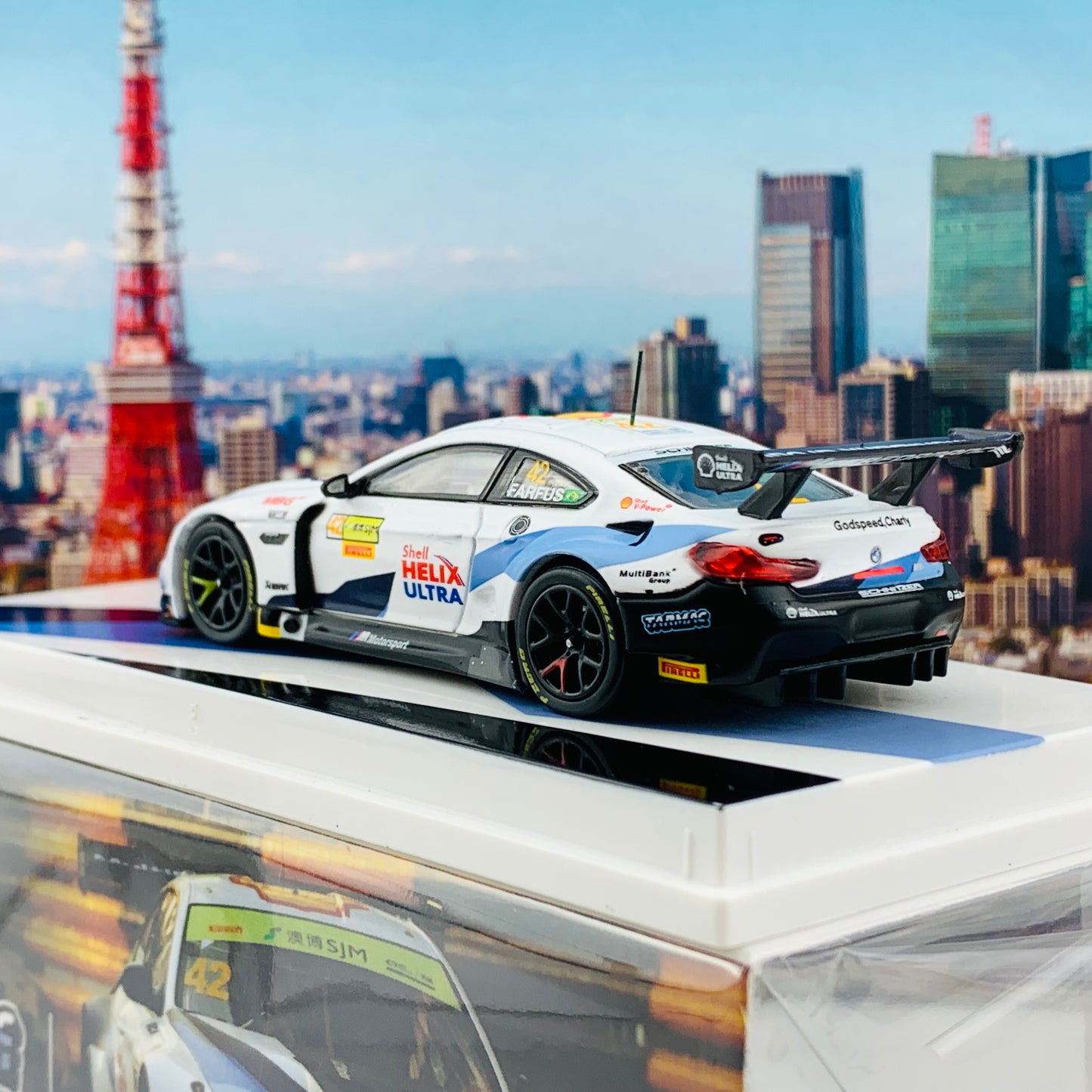 Tarmac Works 1/64 BMW M6 GT3 Macau GT Cup - FIA GT World Cup 2019 Augusto Farfus T64-020-19MGP42
