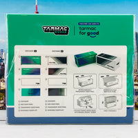 Tarmac Works Accessories 1/64 Container Base Falken *** Two Containers with clear part included *** T64C-001-FAL