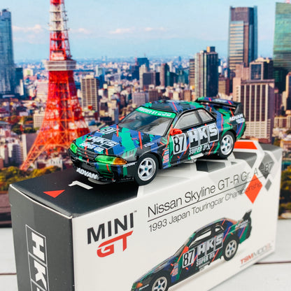 MINI GT 1/64 Nissan Skyline GTR R32 Gr. A #87  HKS 1993 Japan Touringcar Championship RHD MGT00103-R