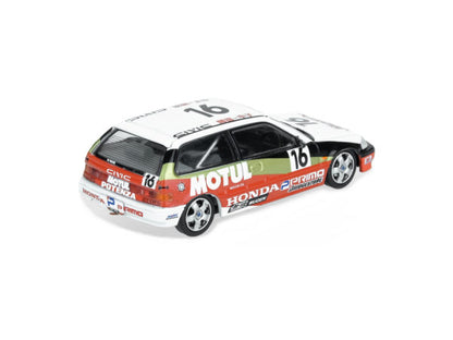 INNO64 Honda Civic EF3 Gr.A #16 Mugen Motul - JTC 1988 IN64-EF3-MOT88