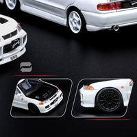 PREORDER INNO64 1/64 MITSUBISHI LANCER EVOLUTION III White with Extra Decals and Wheels (Approx. Release Date : FEB 2020) IN64-EVO3-WHI
