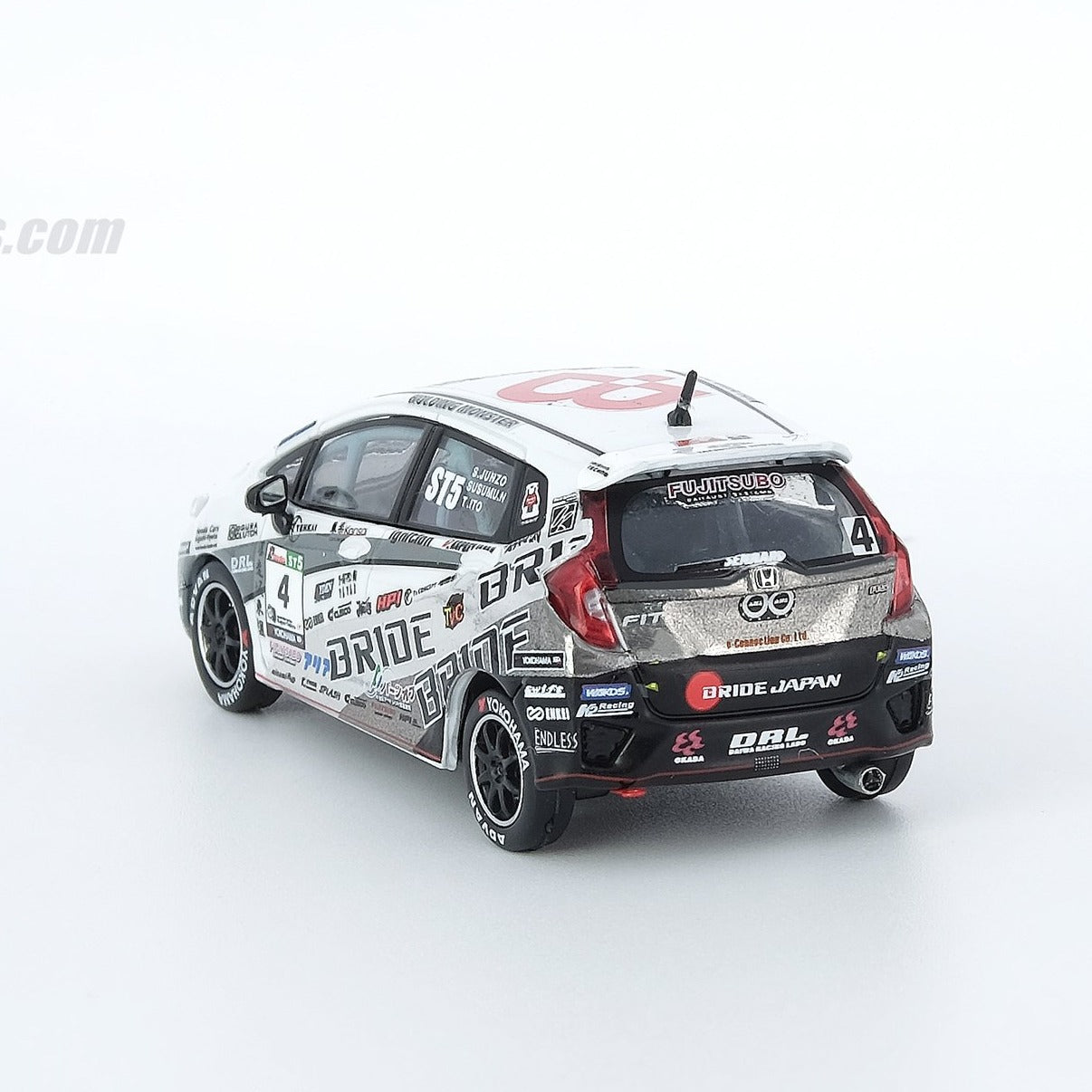 PREORDER INNO64 1/64 HONDA FIT 3 RS #4 "BRIDE" Super Taikyu 2017 IN64-GK5-4ST97 (Approx. Release Date : June 2020)