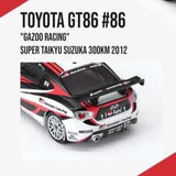 PREORDER INNO64 1/64 TOYOTA GT86 #86 "GAZOO RACING" Super Taikyu Suzuka 300km 2012  IN64-GT86-GRST12 (Approx. Release Date : April 2020)