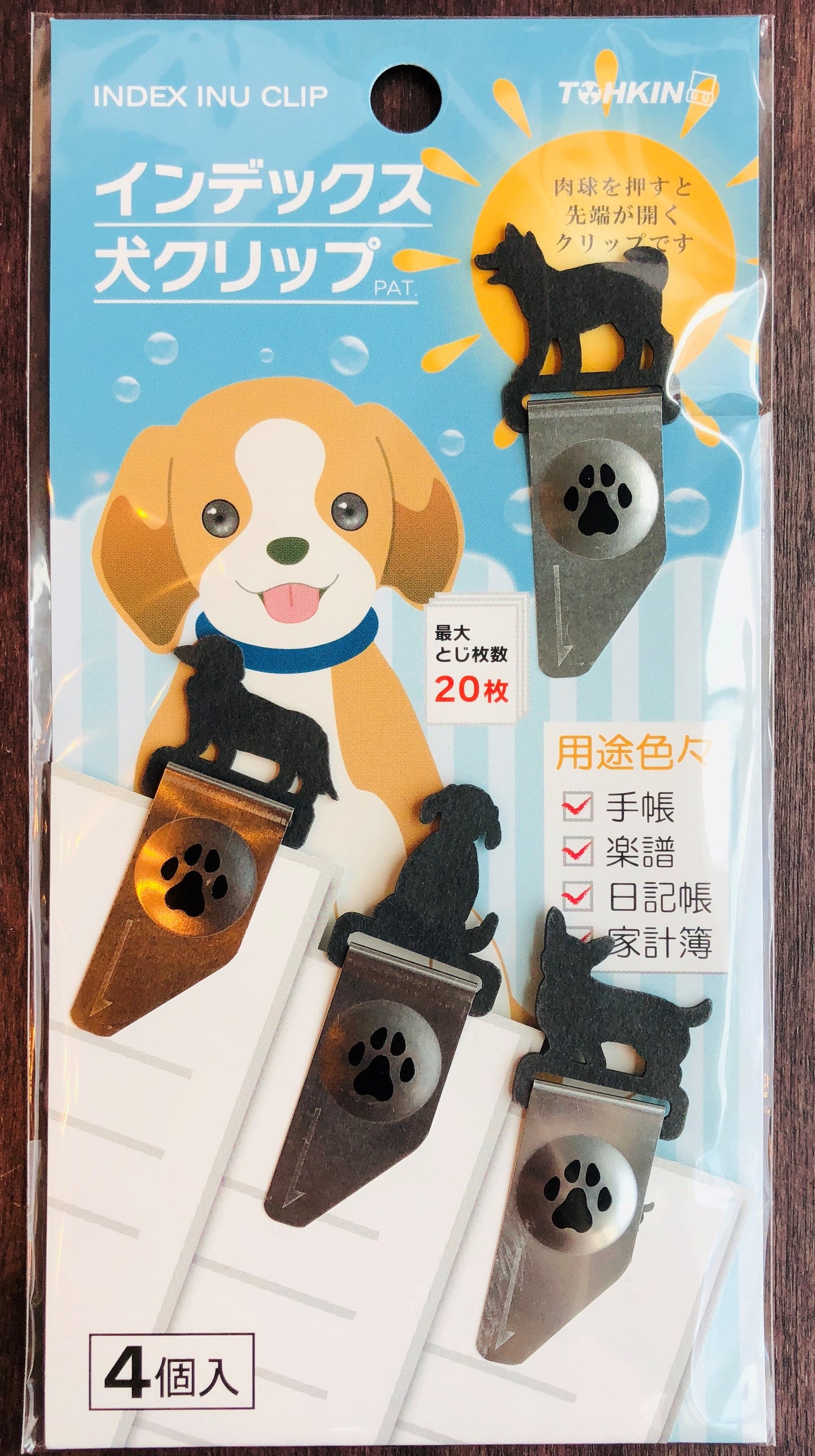 TOHKIN Index Inu Clip IND-I4