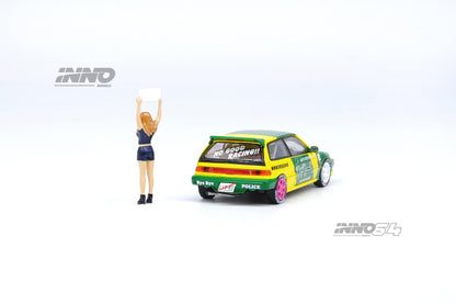 INNO64 1/64 HONDA CIVIC EF9 "NO GOOD RACING" OSAKA AUTO MESSE 2019 With Figure IN64-EF9-JDM13