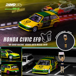 INNO64 1/64 HONDA CIVIC EF9 "NO GOOD RACING" OSAKA AUTO MESSE 2019 With Figure IN64-EF9-JDM13