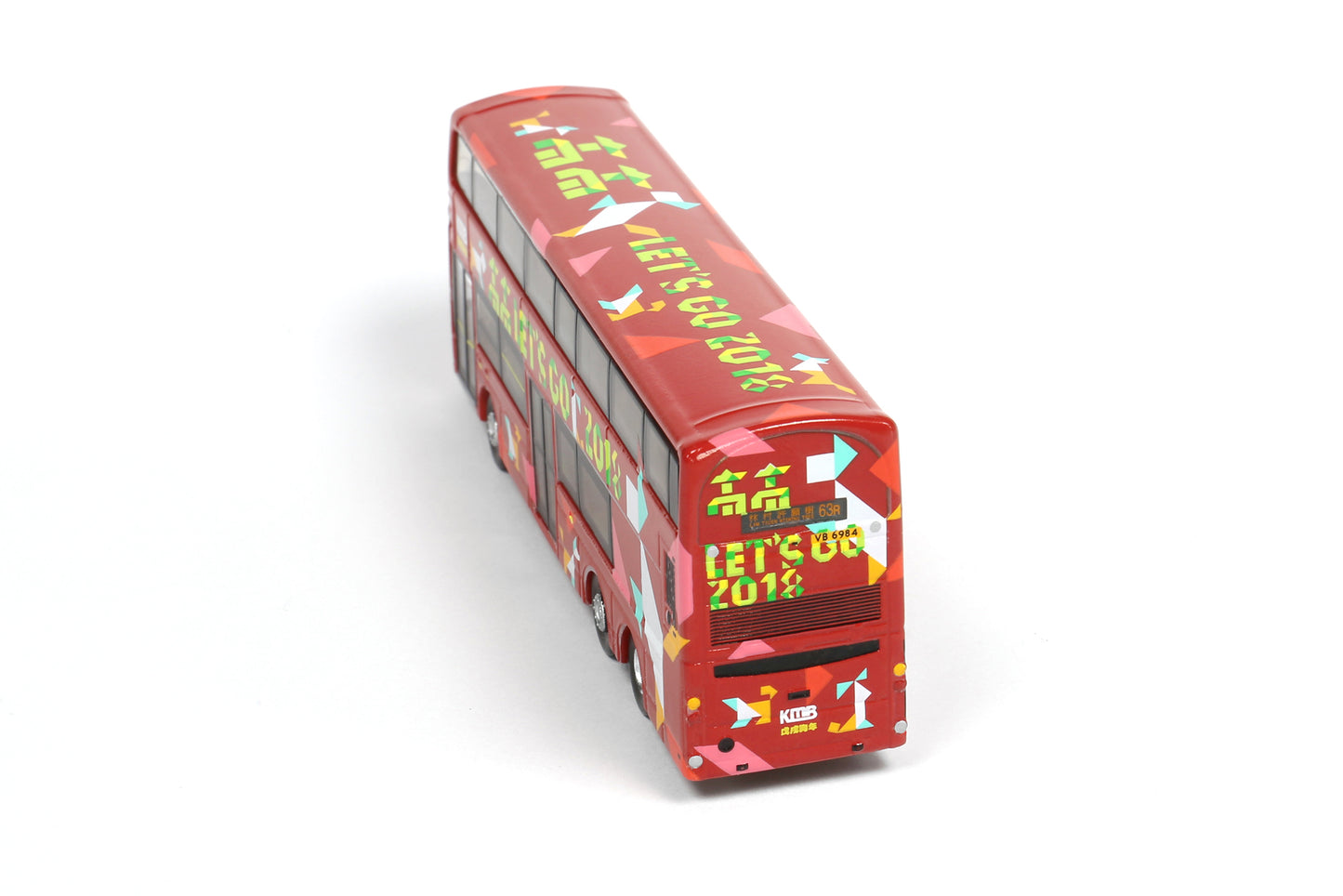 Tiny City Volvo B9TL Wright Year of the Dog 2018 (63R) 前衛富豪B9TL 2018狗年生肖巴士