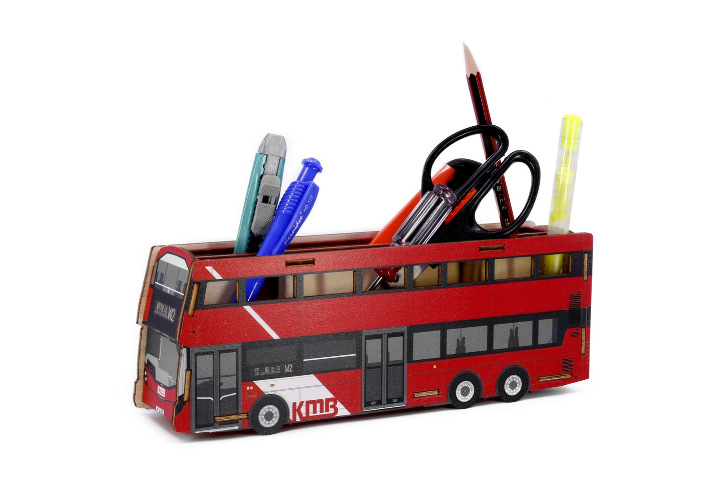 TINY 微影 Wx1 KMB VOLVO B8L Wright Wooden Stationary Stand KMB2021049