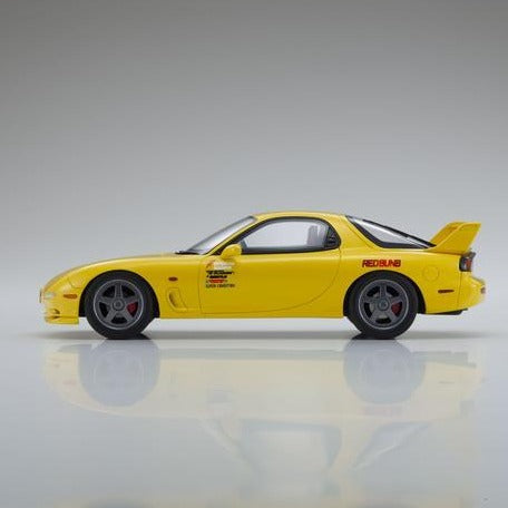 PREORDER KYOSHO 1:18 New Initial D the Movie Edition Mazda RX7 FD3S with Keisuke Takahashi Figure 高橋 啓介 KSR18D02-B (Approx. Release Date : May 2020 and subject to the manufacturer's final decision)