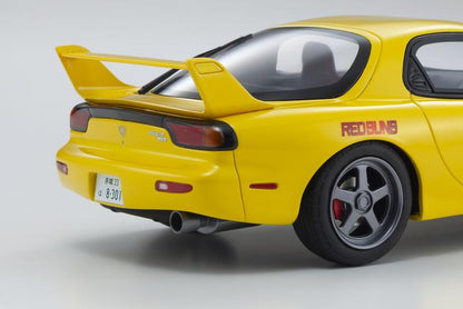 PREORDER KYOSHO 1:18 New Initial D the Movie Edition Mazda RX7 FD3S with Keisuke Takahashi Figure 高橋 啓介 KSR18D02-B (Approx. Release Date : May 2020 and subject to the manufacturer's final decision)