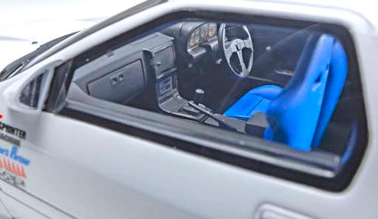 KYOSHO 1/18 Initial D Mazda Savanna RX-7 FC3S with Ryosuke Takahashi 高橋 涼介 Figure KSR18D03-B Limited Production to 700 pcs
