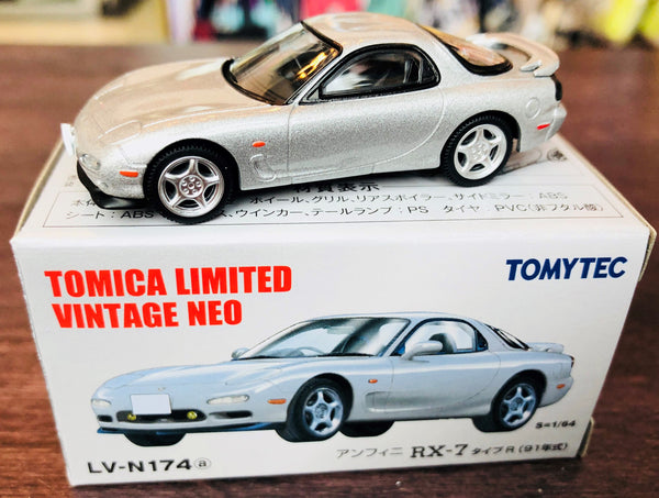 Tomica Limited Vintage Tomytec RX-7 Silver LV-N174a