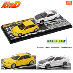 MODELER'S 1/64 Initial D Set Vol.9 Taiki Ninomiya Civic (EK9) & Smiley Sakai Integra (DC2) MD64209