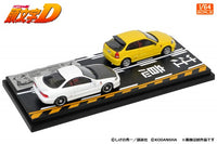 MODELER'S 1/64 Initial D Set Vol.9 Taiki Ninomiya Civic (EK9) & Smiley Sakai Integra (DC2) MD64209