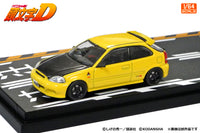 MODELER'S 1/64 Initial D Set Vol.12 Tomoyuki Tachi Todo Shokai Civic (EK9) & Takumi Fujiwara Trueno (AE86) MD64212