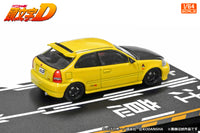 MODELER'S 1/64 Initial D Set Vol.12 Tomoyuki Tachi Todo Shokai Civic (EK9) & Takumi Fujiwara Trueno (AE86) MD64212