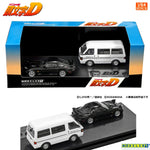MODELER'S 1/64 Initial D Set Vol.13 Kyoko Iwase RX-7 (FD3S) & Project D Support Car (Nissan Vanette Van) MD64213