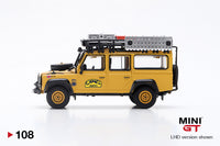 PREORDER MINI GT 1/64 Land Rover Defender 110 1989 Camel Trophy Winner RHD MGT000108-R (Release in Feb 2020)