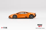 PREORDER MINI GT 1/64 Lamborghini Huracan EVO Arancio Borealis RHD MGT000114-R (Approx. Release in April 2020)