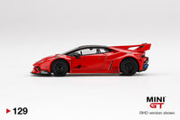 PREORDER MINI GT 1/64 LB★WORKS Lamborghini Huracan GT Rosso Mars RHD MGT000129-R