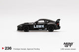 MINI GT 1/64 LB WORKS  Toyota GR Supra Glossy Black + Matt Black (China Exclusive Edition) RHD MGT00236-R