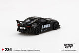 MINI GT 1/64 LB WORKS  Toyota GR Supra Glossy Black + Matt Black (China Exclusive Edition) RHD MGT00236-R