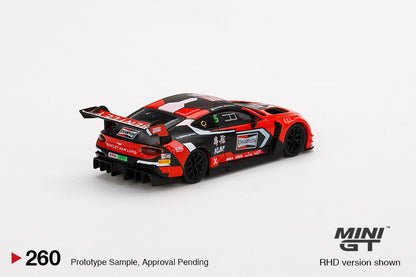 MINI GT 1/64 Bentley Continental GT3 #5  CHAMPION 2018 Blancpain GT Asia RHD MGT00260-R