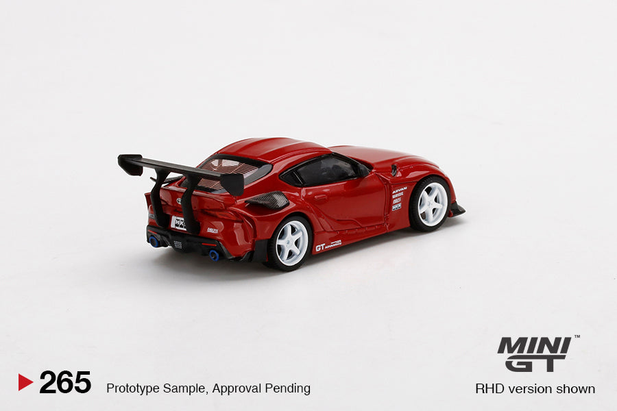 MINI GT 1/64 HKS Toyota GR Supra  Renaissance Red RHD MGT00265-R