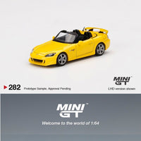 MINI GT 1/64 Honda S2000 CR Rio Yellow Pearl LHD MGT00282-L