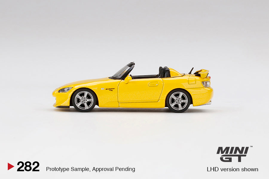 MINI GT 1/64 Honda S2000 CR Rio Yellow Pearl LHD MGT00282-L