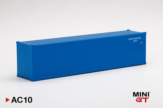 MINI GT 1/64 Dry Container 40' Blue MGTAC10